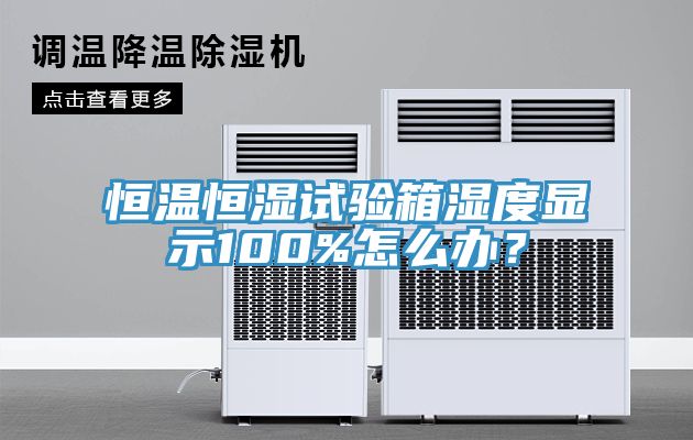 恒温恒湿试验箱湿度显示100%怎么办？