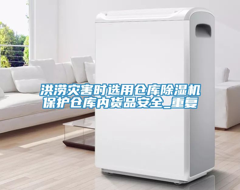 洪涝灾害时选用仓库小黄片直播视频保护仓库内货品安全_重复