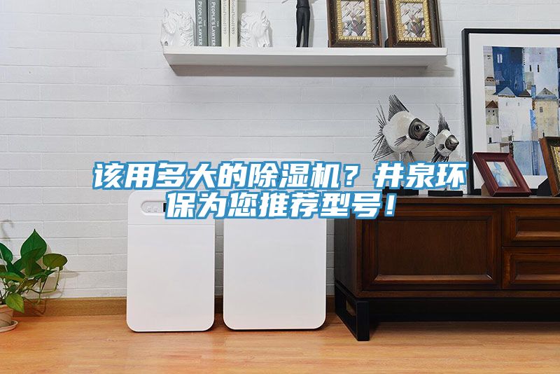 该用多大的小黄片直播视频？井泉环保为您推荐型号！