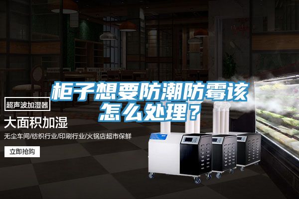 柜子想要防潮防霉该怎么处理？