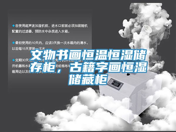 文物书画恒温恒湿储存柜，古籍字画恒湿储藏柜