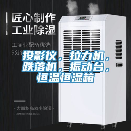 投影仪，拉力机，跌落机，振动台，恒温恒湿箱