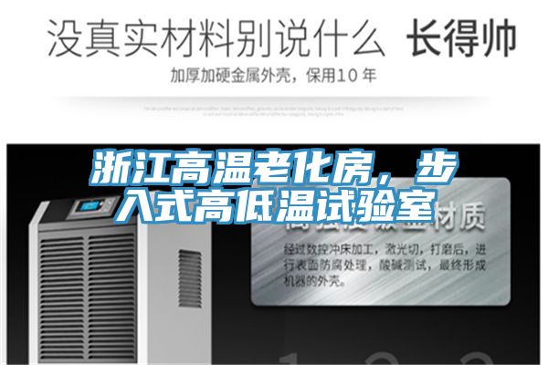 浙江高温老化房，步入式高低温试验室