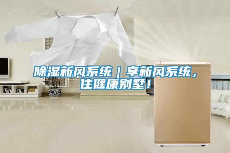 除湿新风系统｜享新风系统，住健康别墅！