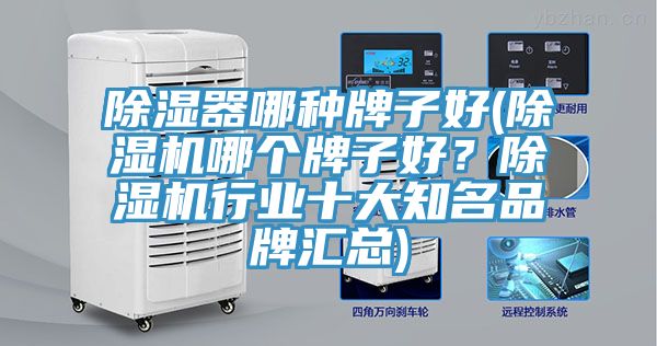 除湿器哪种牌子好(小黄片直播视频哪个牌子好？小黄片直播视频行业十大知名品牌汇总)