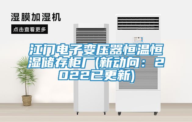 江门电子变压器恒温恒湿储存柜厂(新动向：2022已更新)