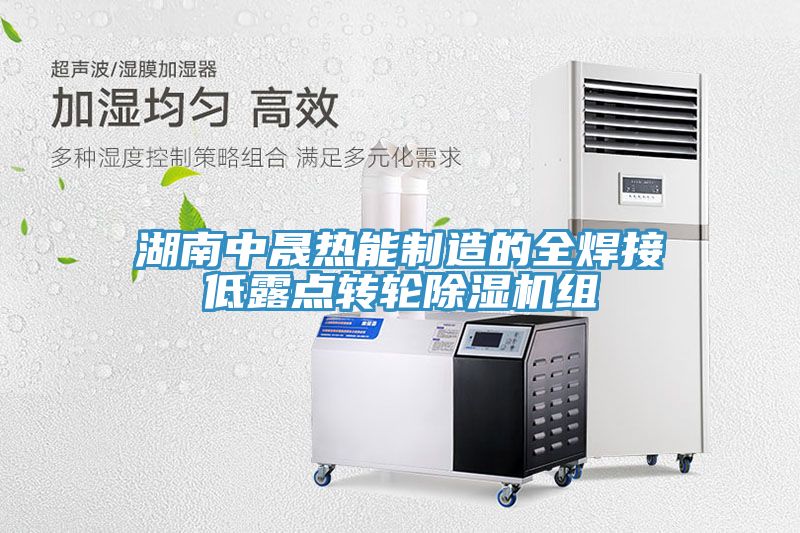 湖南中晟热能制造的全焊接低露点转轮小黄片直播视频组