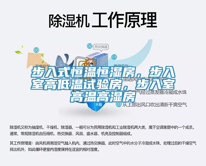 步入式恒温恒湿房，步入室高低温试验房，步入室高温高湿房