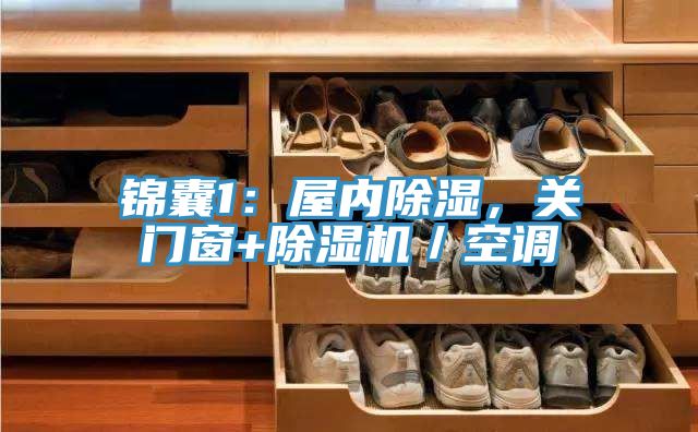 锦囊1：屋内除湿，关门窗+小黄片直播视频／空调
