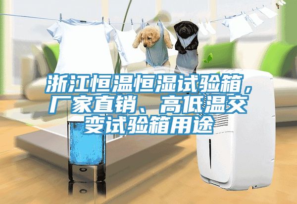 浙江恒温恒湿试验箱，厂家直销、高低温交变试验箱用途