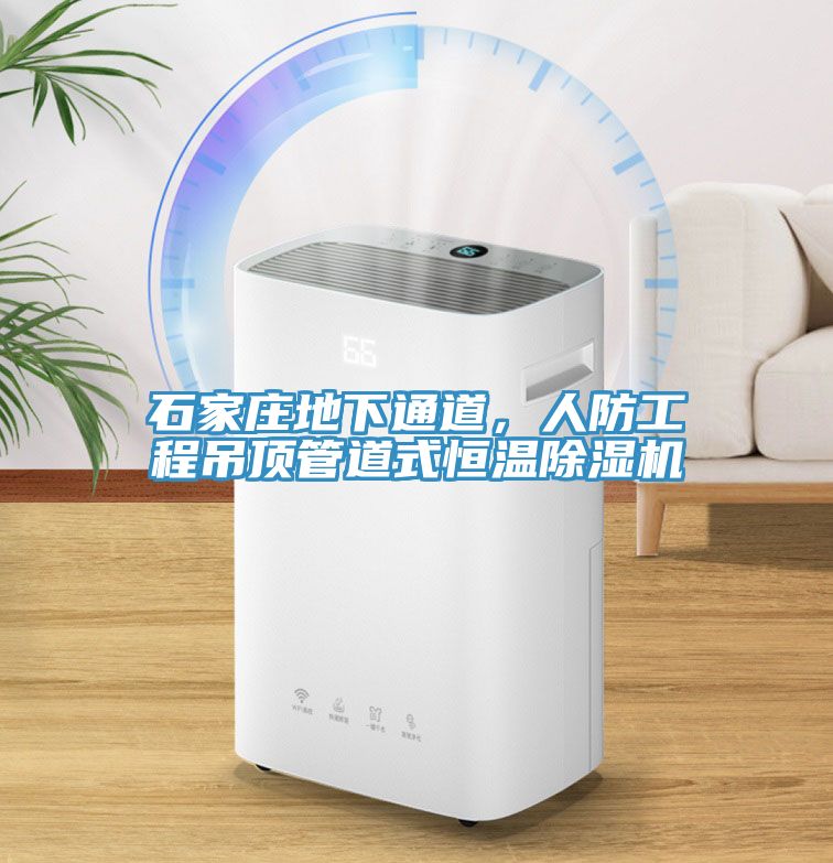 石家庄地下通道，人防工程吊顶管道式恒温小黄片直播视频